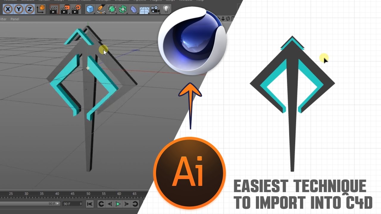 import c4d files into 3ds max modeling